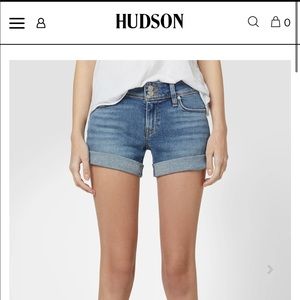 Hudson Croxley Mid Rise Shorts